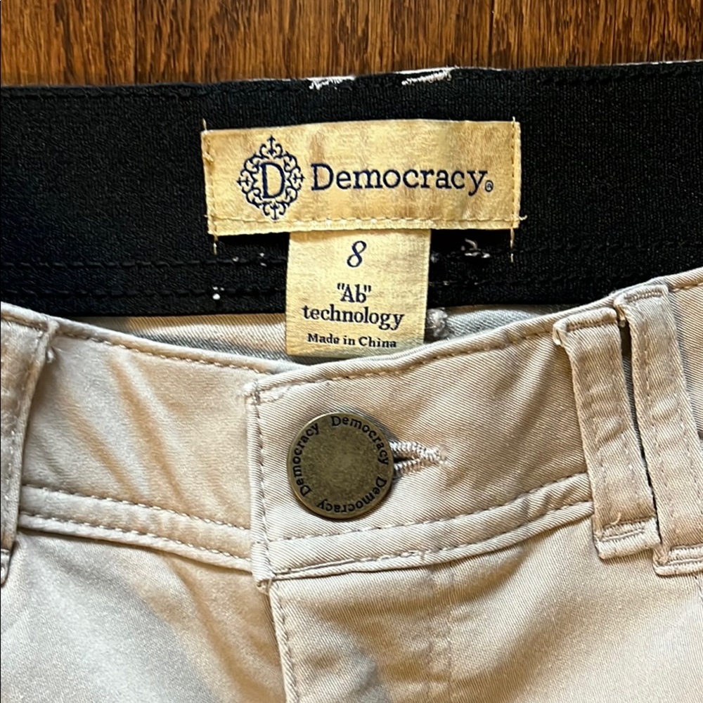Democracy Absolution Straight Leg Khaki Pants - image 3